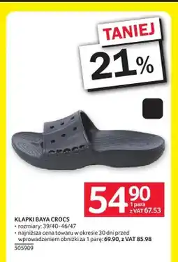 Selgros Klapki Baya Crocs oferta