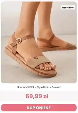 Renee Sandały VICES w Stylu Basic z Paskiem oferta