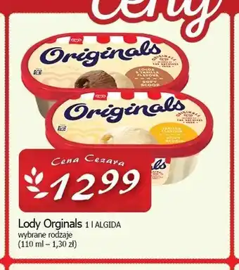 Cezar Delikatesy Lody Algida Originals oferta