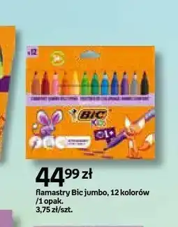 Empik Flamastry Bic Kids Jumbo 12 kolorów oferta