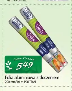 Cezar Delikatesy Folia aluminiowa z tłoczeniem Gosia oferta