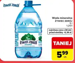 Carrefour Market Woda mineralna Żywiec zdrój oferta