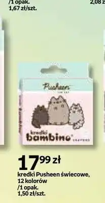 Empik Kredki świecowe Pusheen Bambino 12 kolorów oferta