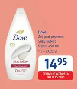 dm drogerie markt Żel pod prysznic Dove Silky Velvet oferta