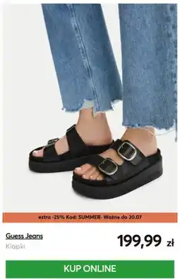 eobuwie Klapki Guess Jeans oferta