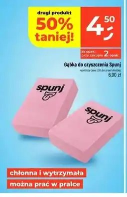 Dealz Gąbka do czyszczenia Spunj oferta