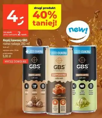 Dealz Napój kawowy GBS Caffe Latte oferta
