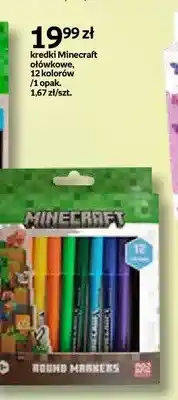 Empik Kredki ołówkowe Minecraft 12 kolorów oferta