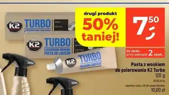 Dealz Pasta z woskiem do polerowania K2 Turbo oferta