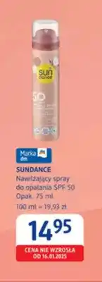 dm drogerie markt Nawilżający spray do opalania SPF 50 Sundance oferta