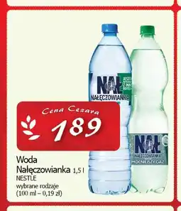 Cezar Delikatesy Woda mineralna Nałęczowianka gazowana oferta