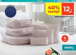 Dealz Zestaw organizerów do walizki 6-pak oferta