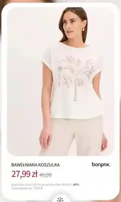 BonPrix Koszulka bawełniana Bonprix oferta