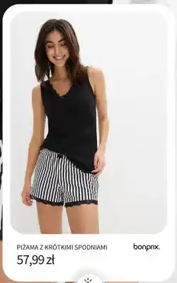 BonPrix Piżama z krótkimi spodniami Bonprix oferta