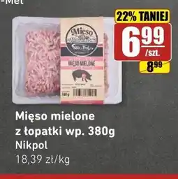 API MARKET Mięso mielone z łopatki wieprzowej Nikpol oferta