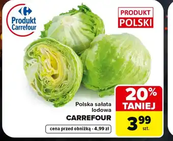 Carrefour Sałata lodowa Carrefour oferta