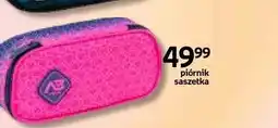 Empik Piórnik saszetka AB różowy z niebieskim logo oferta