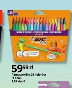 Empik Flamastry Bic Kids Kid Couleur 36 kolorów oferta