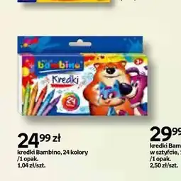 Empik Kredki Bambino 24 kolory oferta