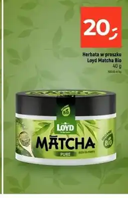 Dealz Herbata w proszku Loyd Matcha Bio oferta
