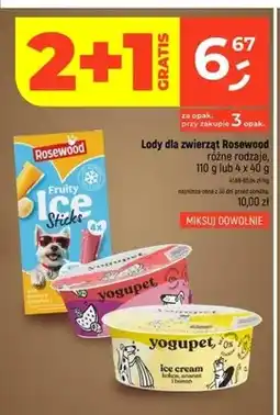 Dealz Lody dla zwierząt Yogupet Ice Cream kokos ananas i banan oferta