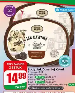 Dino Lody Bracia Koral Jak Dawniej śmietanka & ciasteczka oferta