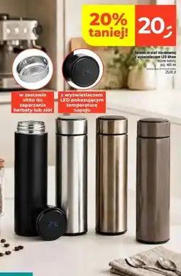 Dealz Termos ze stali nierdzewnej z wyświetlaczem LED Altom oferta
