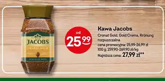 Żabka Kawa rozpuszczalna Jacobs Krönung oferta