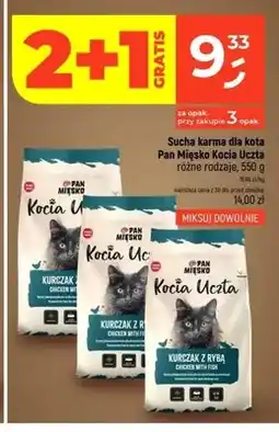 Dealz Sucha karma dla kota Pan Mięsko Kocia Uczta Kurczak z rybą oferta