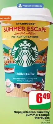 Dino Napój mleczno-kawowy Starbucks Summer Escape Pistachio Flavour oferta