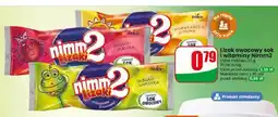 Dino Lizak owocowy sok i witaminy Nimm2 Wiśnia-Malina oferta