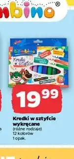 Netto Kredki w sztyfcie wykręcane moje bambino oferta
