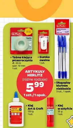 Netto Artykuły Herlitz (różne rodzaje) oferta