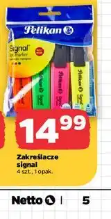 Netto Zakreślacze signal Pelikan oferta