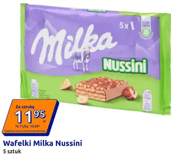 Action Wafelki Milka Nussini 5 sztuk oferta