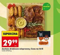 Biedronka Zestaw drobiowo wieprzowy Czas na Grill oferta