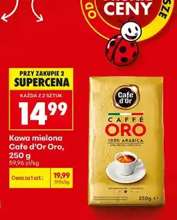 Biedronka Kawa mielona Cafe d'Or Caffè Oro oferta
