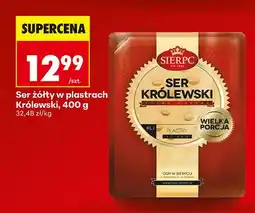 Biedronka Ser żółty w plastrach Królewski Sierpc oferta
