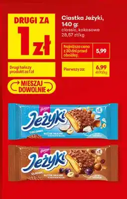 Biedronka Ciastka Jeżyki Coconut Goplana oferta