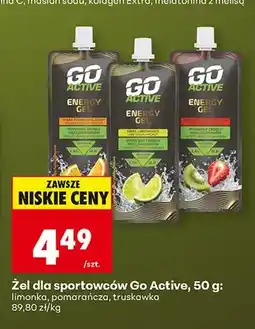 Biedronka Żel dla sportowców Go Active limonka oferta