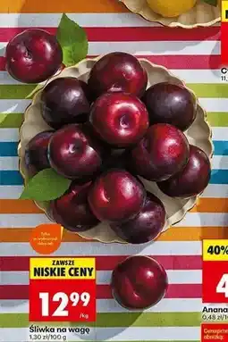 Biedronka Śliwka na wagę oferta