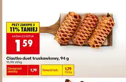 Biedronka Ciastko duet truskawkowy oferta