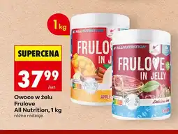 Biedronka Owoce w żelu Frulove In Jelly Apple All Nutrition oferta