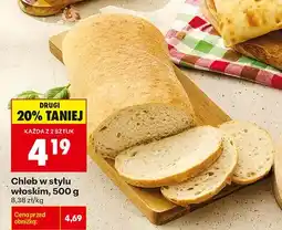 Biedronka Chleb w stylu włoskim oferta
