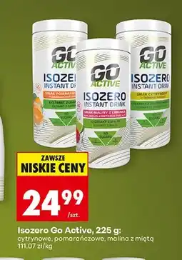Biedronka Isozero Go Active malina z miętą oferta