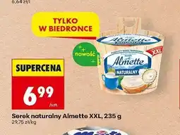 Biedronka Serek naturalny Almette XXL oferta
