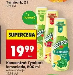 Biedronka Koncentrat Tymbark lemoniada cytryna oferta