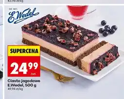 Biedronka Ciasto jagodowe E.Wedel oferta