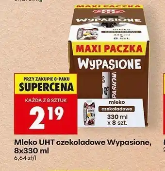 Biedronka Mleko UHT czekoladowe Wypasione oferta