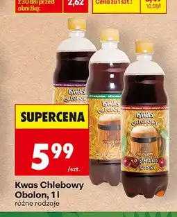 Biedronka Kwas chlebowy Obolon o smaku wiśni oferta
